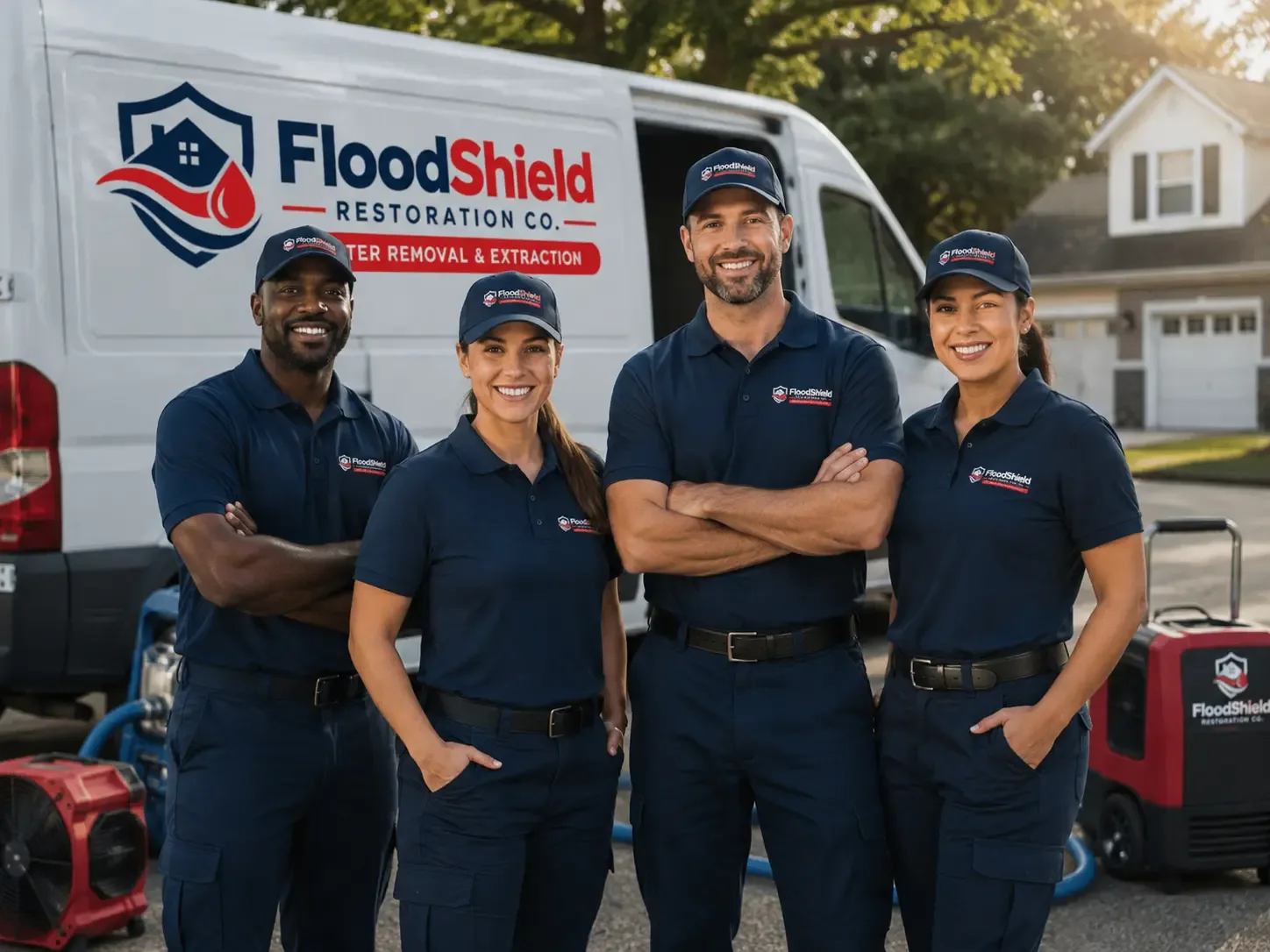 Flood Damage Restoration company in Bradner, OH