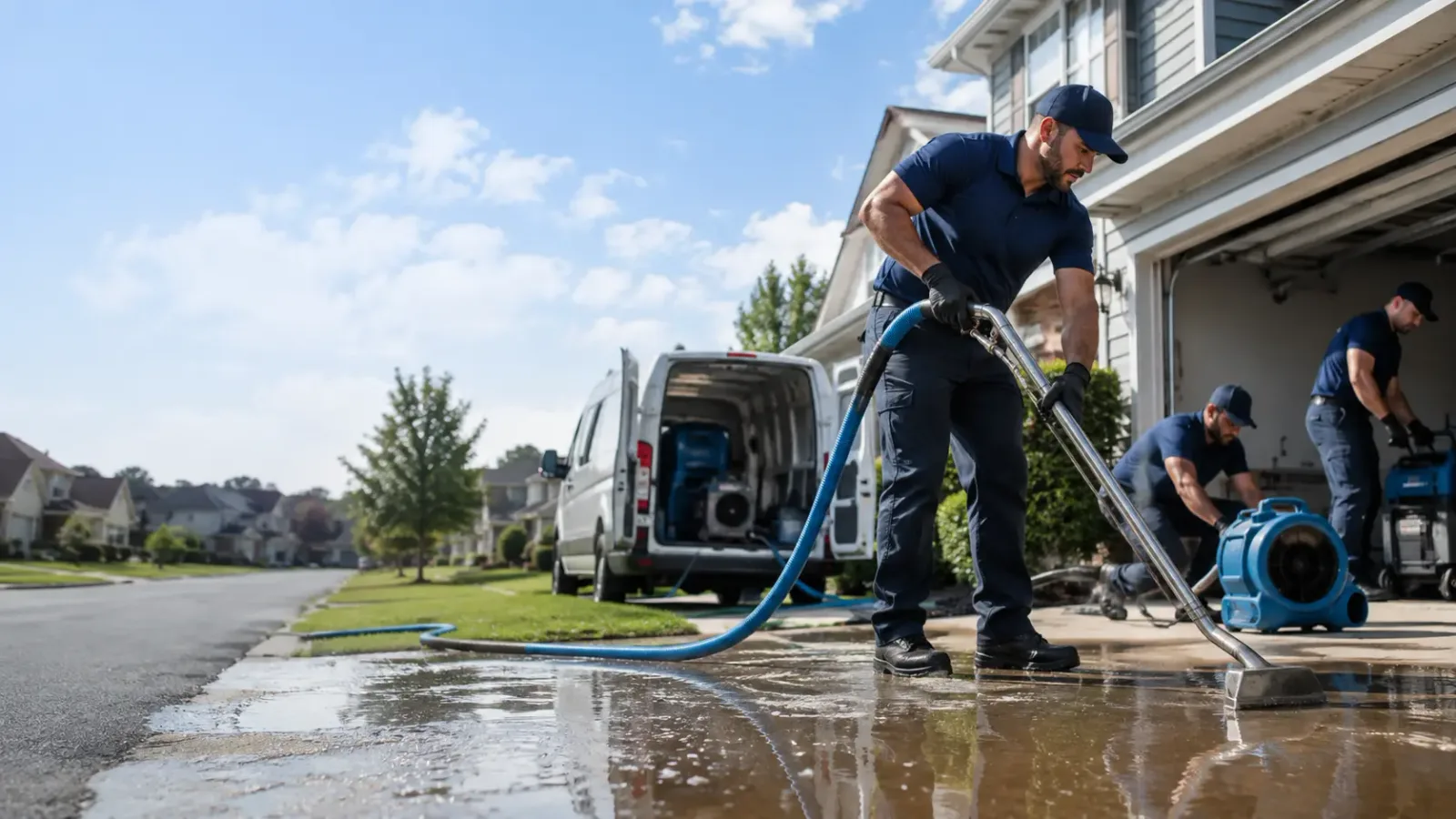 Flood Damage Restoration in Bradner, OH